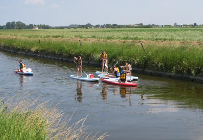 Suppen door de polders van Middelkerke © The Outsider Coast