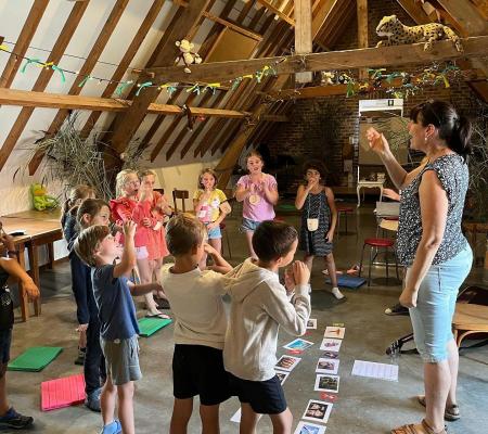 Taalkamp op de boerderij © Spermaliehoeve